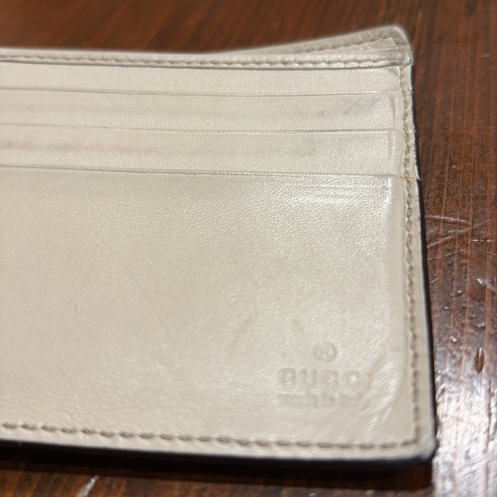 Gucci Men’s Bi-Fold Leather Wallet Made in Italy  WLT 2 - Picture 7 of 8